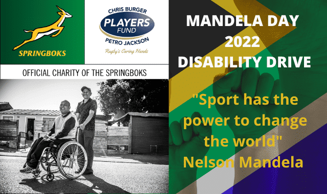 Mandela Day 2022 – Disability Drive