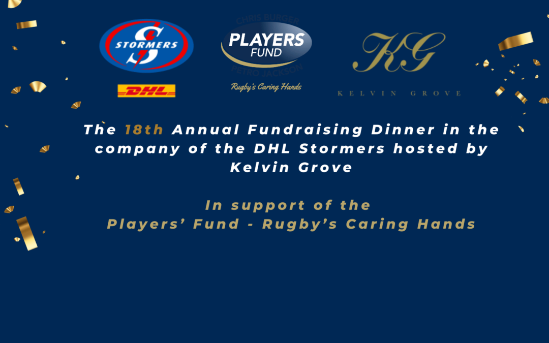18th Annual Fundraising dinner with the DHL Stormers.